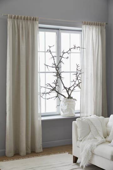 Cortina Dalsland con banda 145x250 cm - Oatmeal - Himla