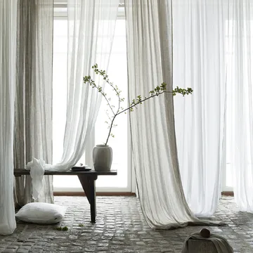 Cortina Dalsland Gardin - Charcoal, banda - Himla