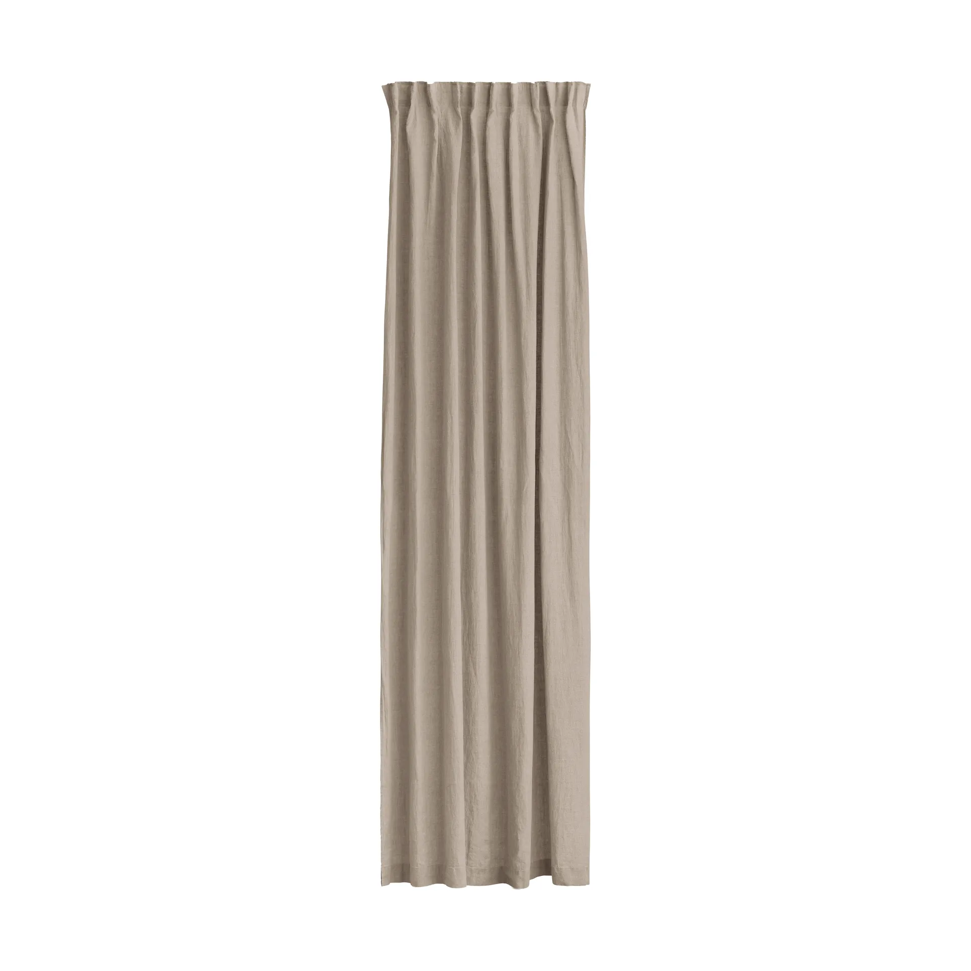 Cortina Sunrise con cinta para fruncir 280x290 cm, Vintage (gris) Himla