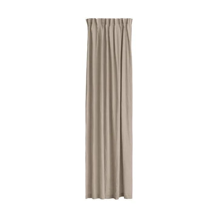 Cortina Sunrise con cinta para fruncir 280x290 cm - Vintage (gris) - Himla