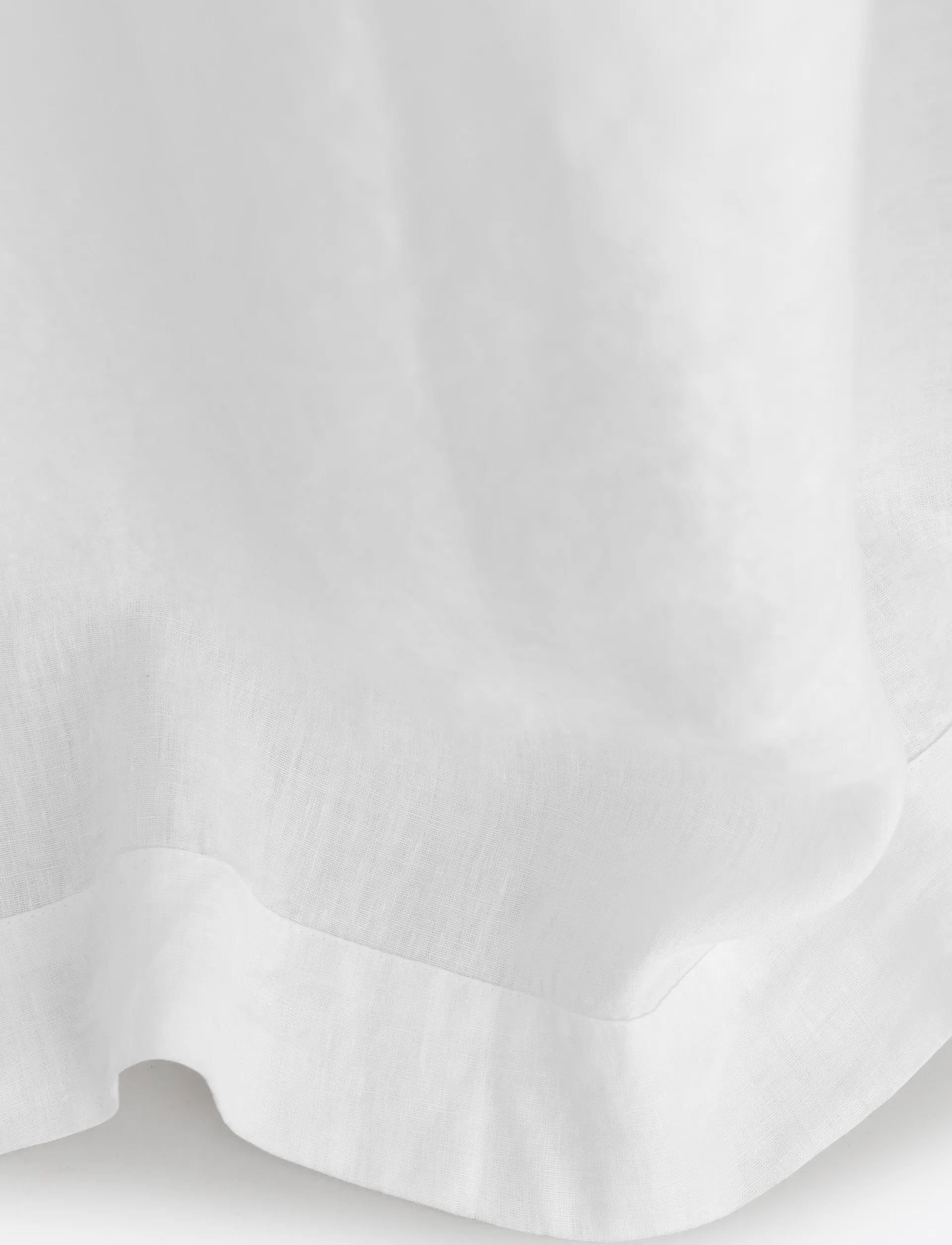 Cortina Sunrise con cinta para fruncir 280x290 cm, White Himla