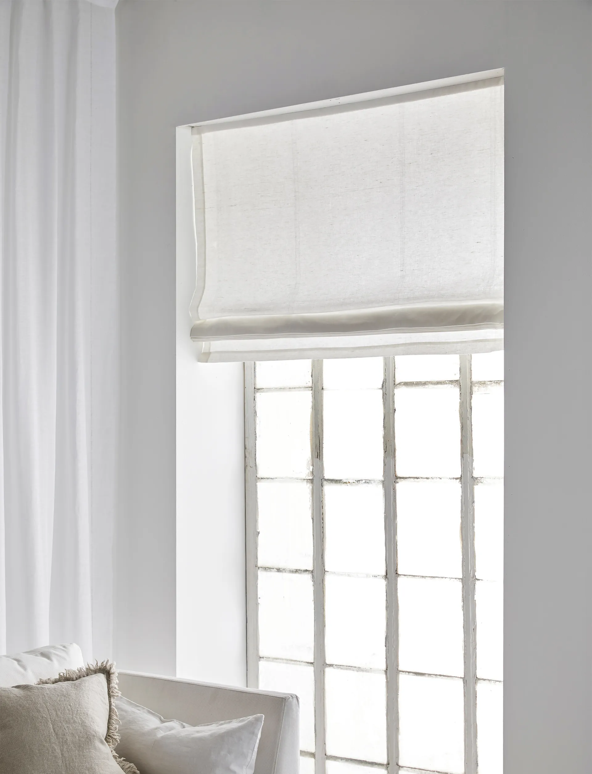 Estor Ebba 80x180 cm, blanco Himla
