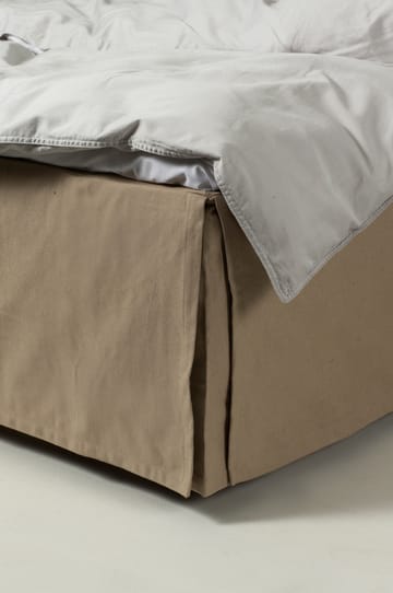 Falda de cama Weeknight 120x220x52 cm - Mind (beige) - Himla