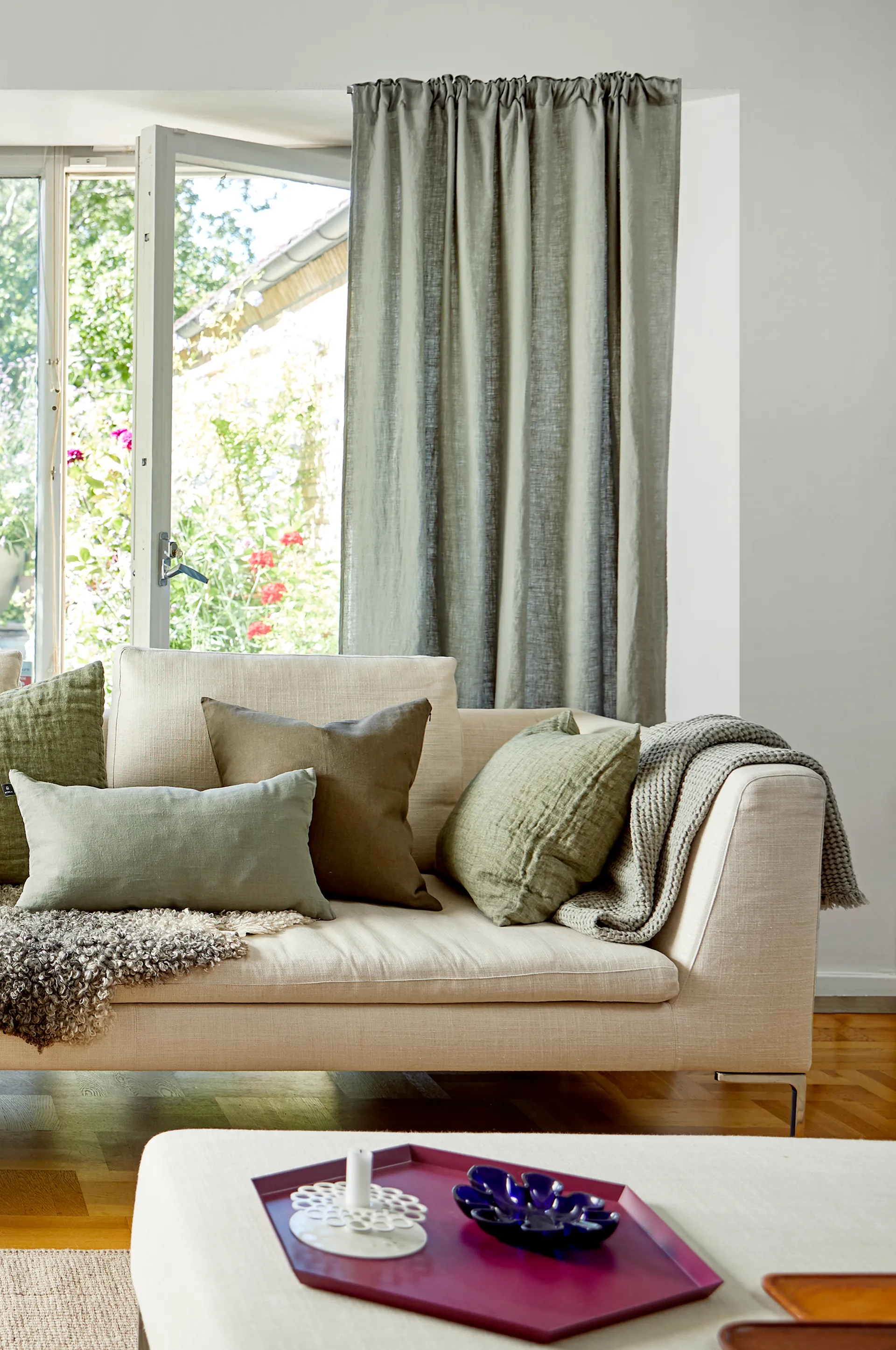 Funda de cojín Hannelin 50x50 cm, Herbary Himla