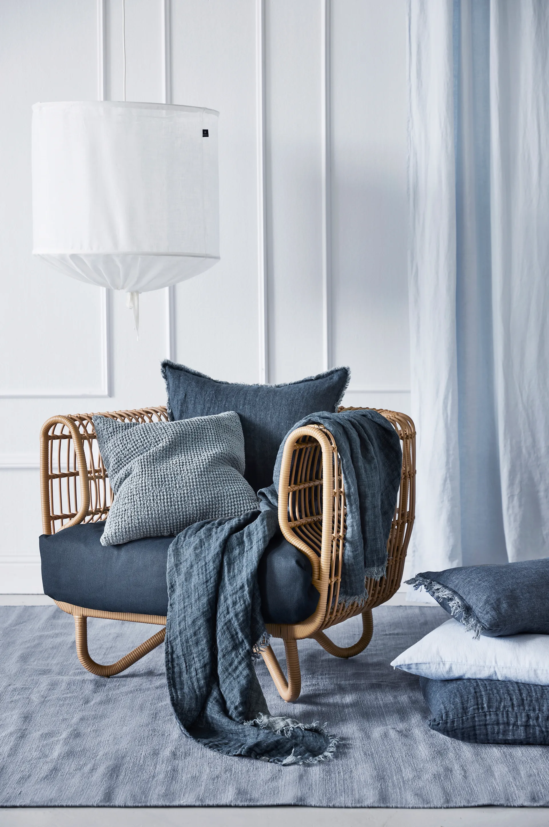 Funda de cojín Levelin 50x50 cm, Silence Himla