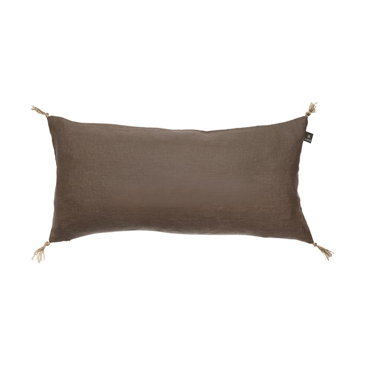 Funda de cojín Sunshine tassel 30x60 cm - Café - Himla