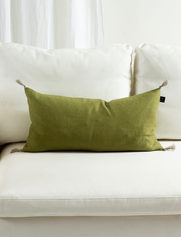Funda de cojín Sunshine tassel 30x60 cm - Greenery - Himla