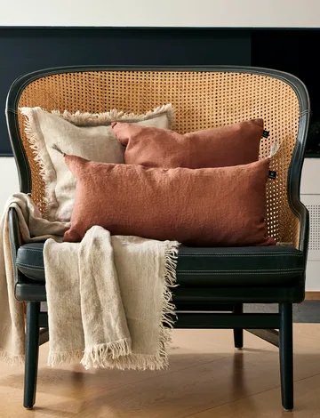 Funda de cojín Sunshine tassel 30x60 cm - Grounded - Himla