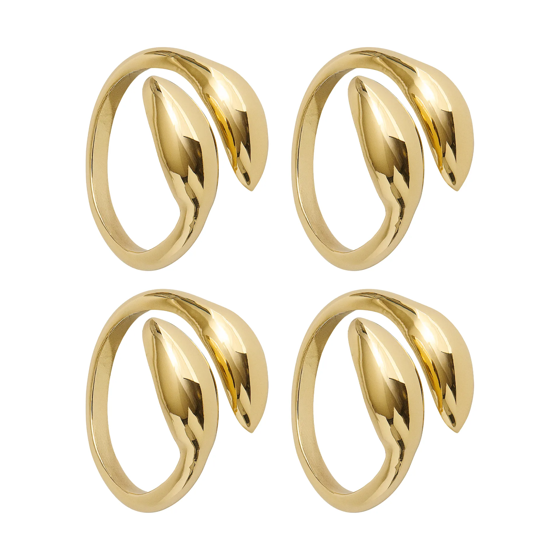 Inverness servilletero, Latón, 4-pack Himla