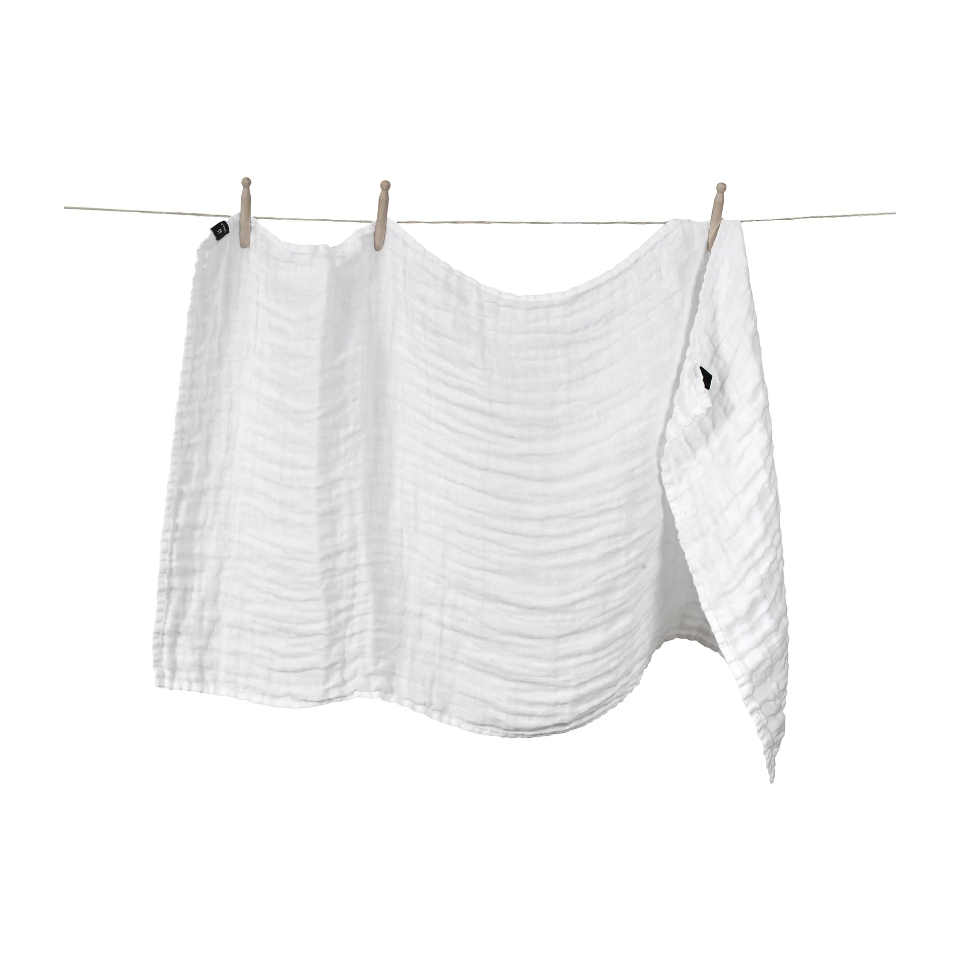 Manta de bebé Hannelin 60x110 cm, White-white Himla