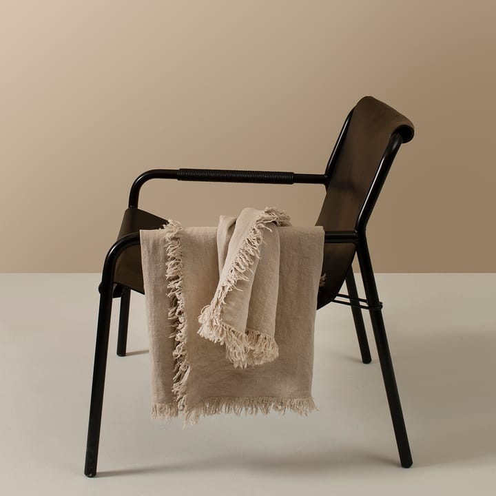 Manta de lino Merlin 130x170 cm, Natural (beige) Himla