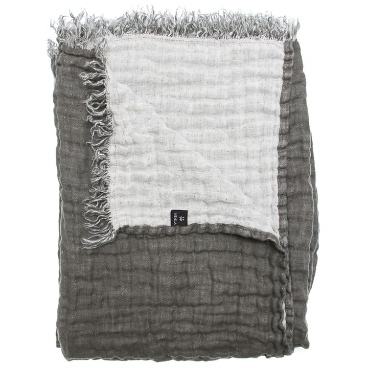 Manta Hannelin 130x170 cm - Charcoal-white - Himla