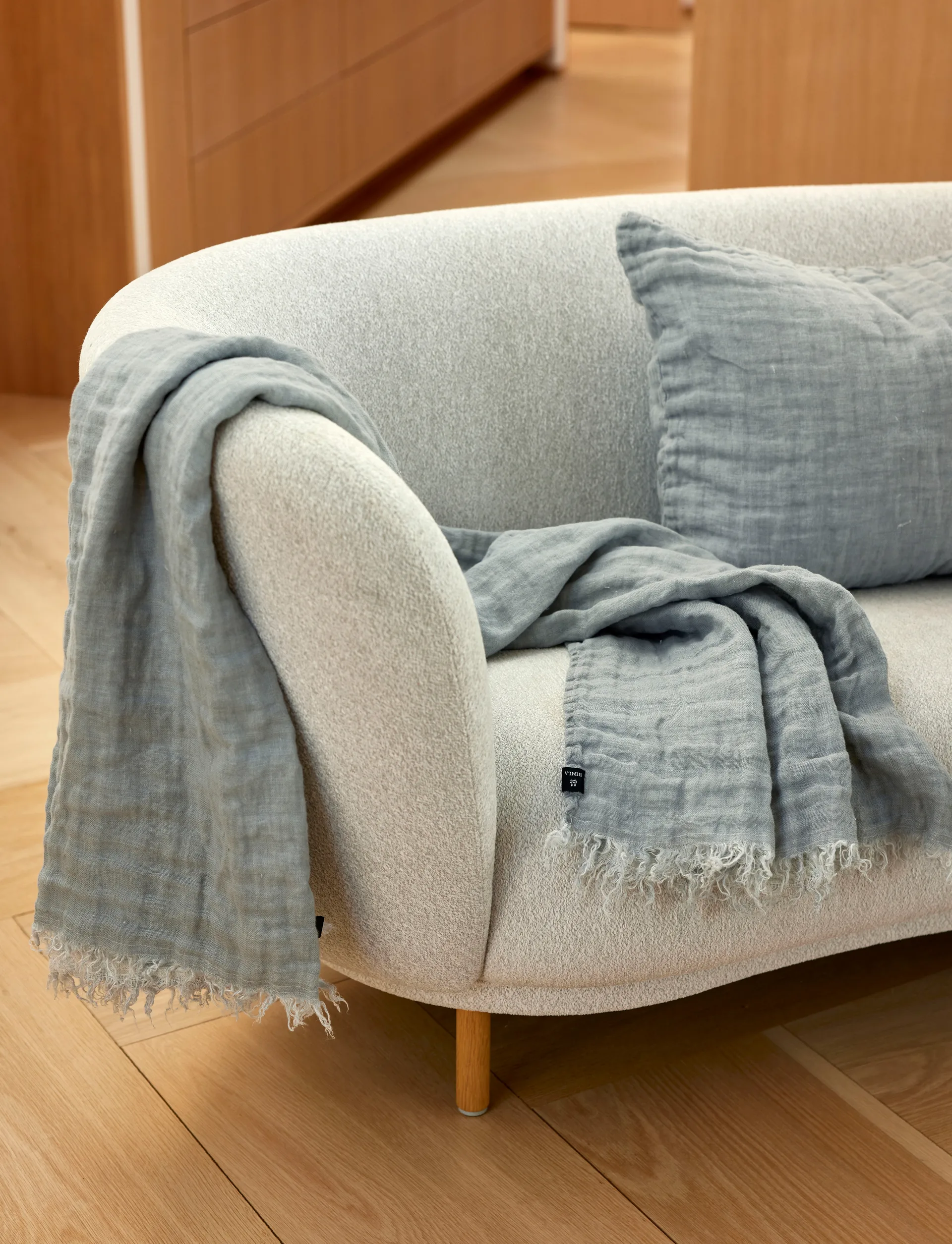 Manta Hannelin 130x170 cm, Cloudy sky Himla