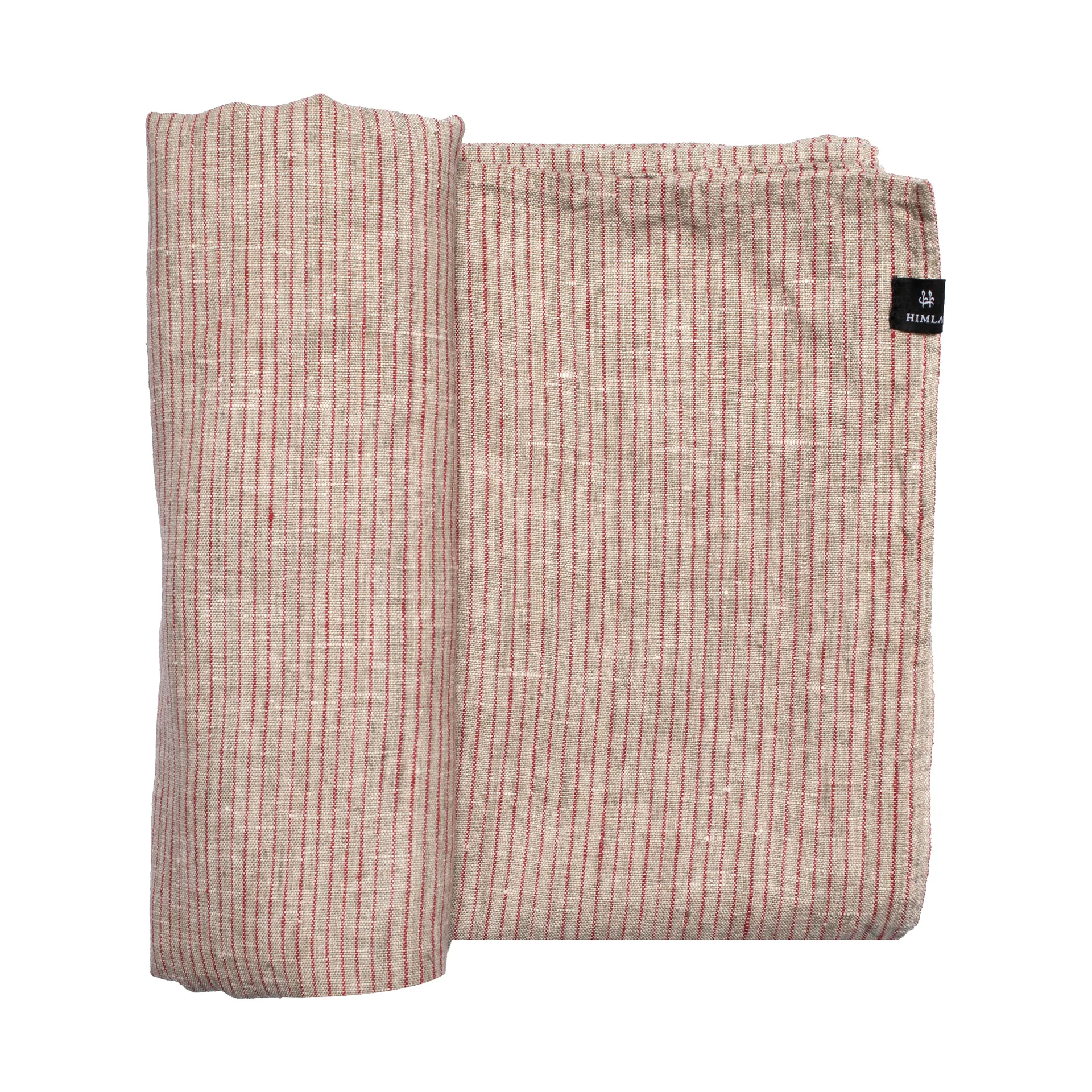 Mantel Linus 145x250 cm, True red-natural Himla