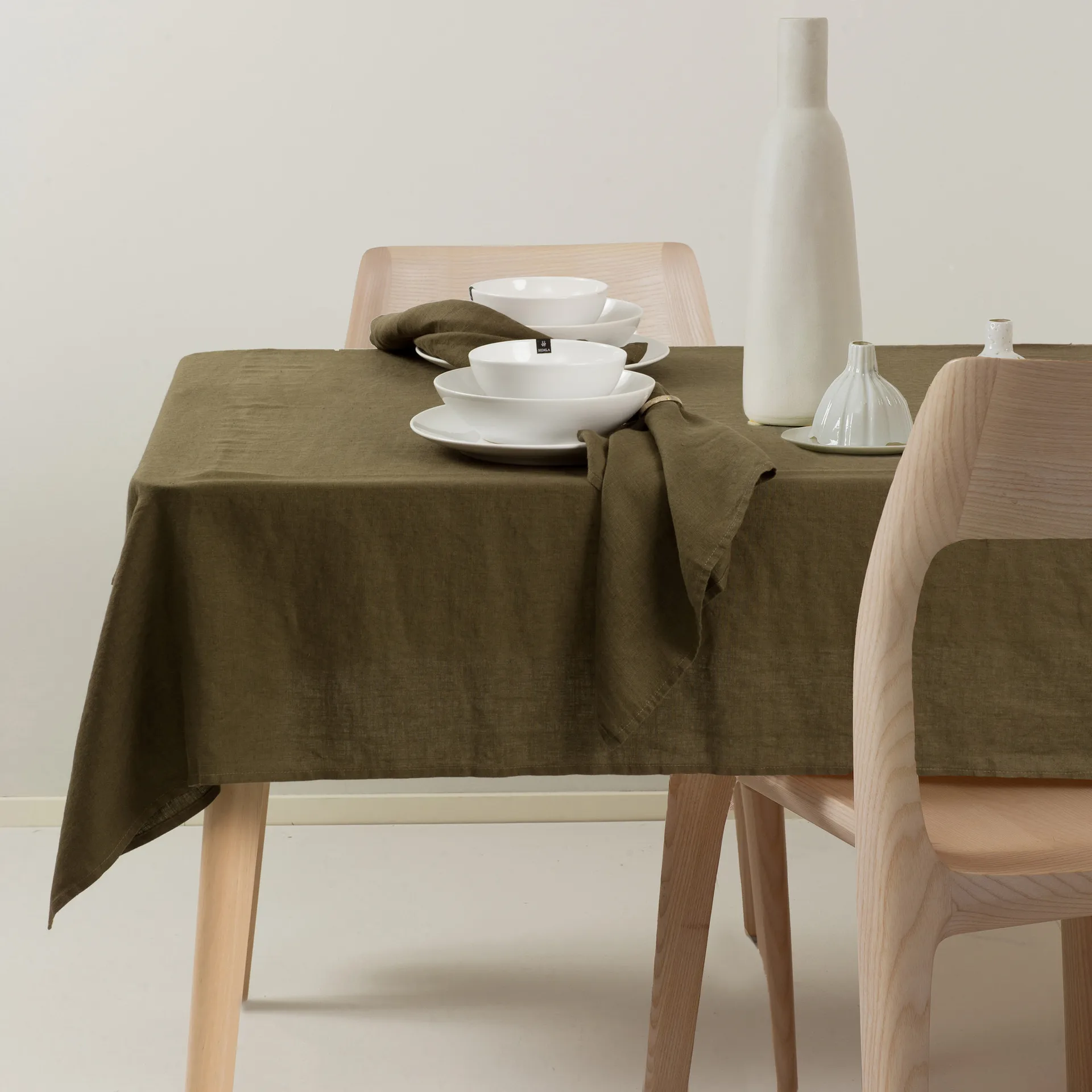 Mantel Sunshine 140x250 cm, Khaki Himla