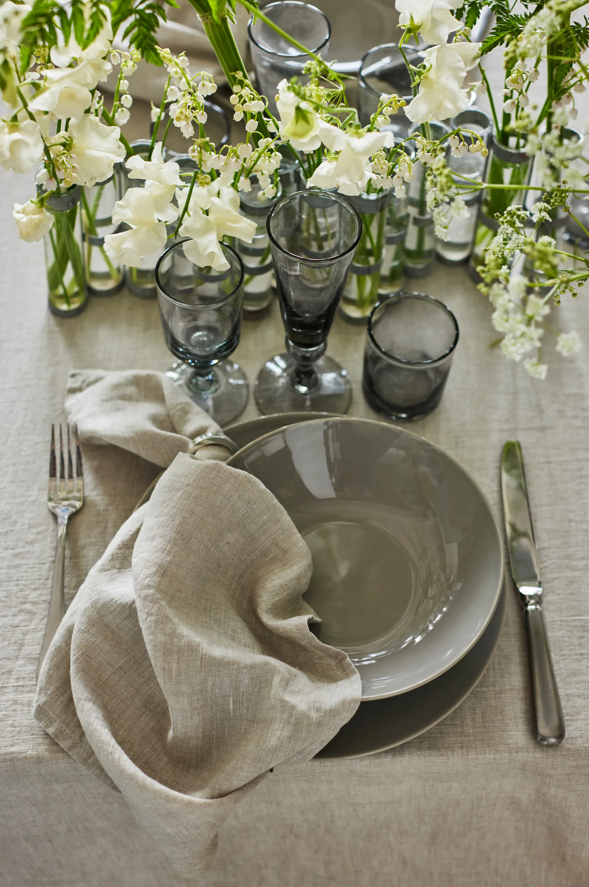 Mantel Sunshine 140x330 cm, Oatmeal (Natural) Himla