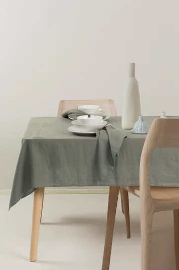 Mantel Sunshine 140x330 cm - Sage - Himla