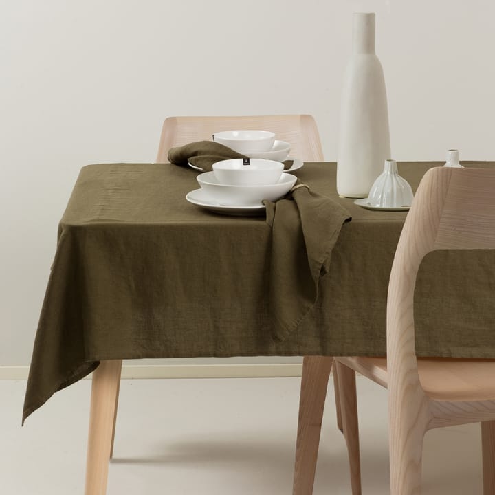 Mantel Sunshine 145x330 cm, Khaki Himla