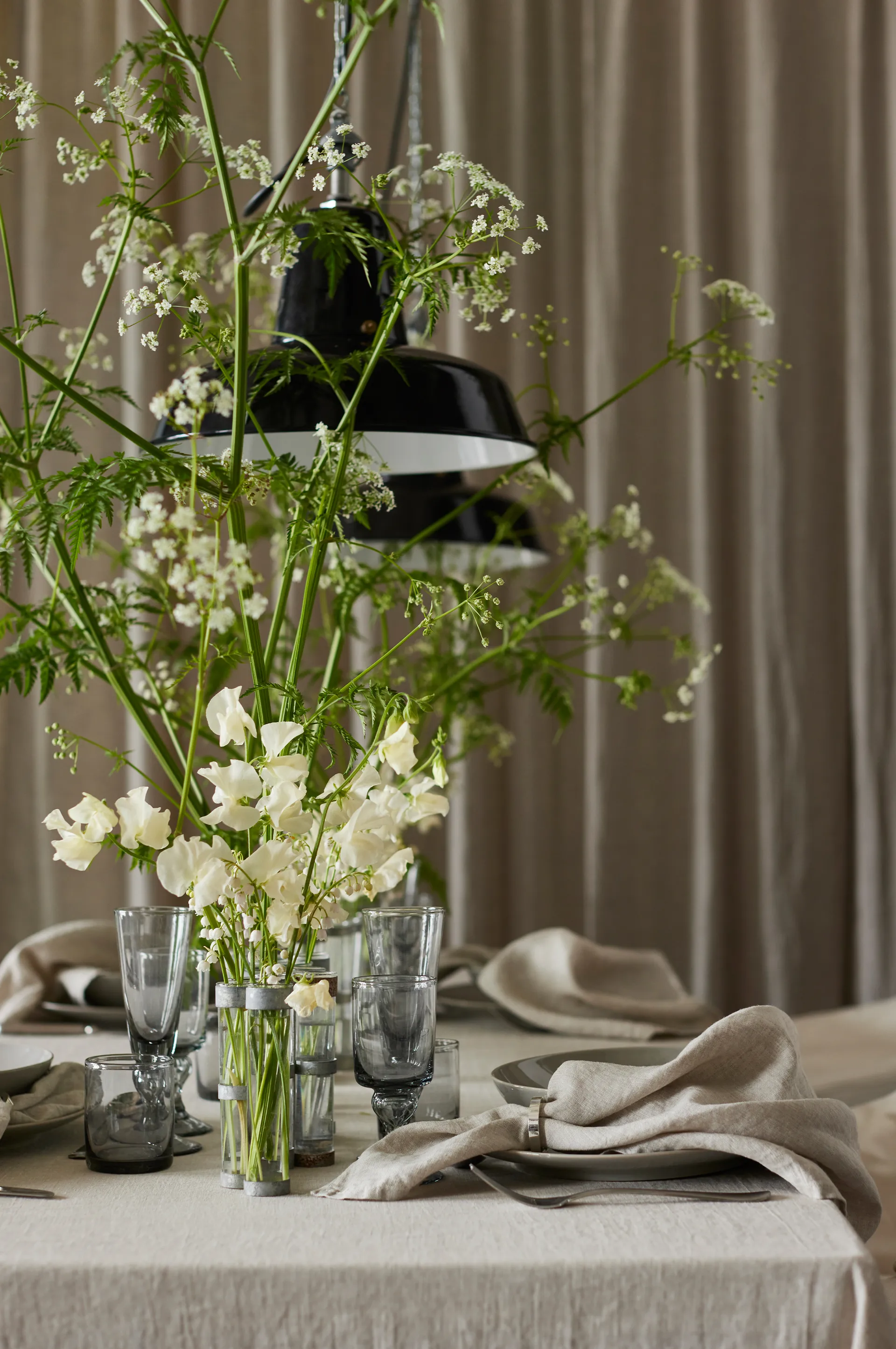 Mantel Sunshine 145x330 cm, Oatmeal (Natural) Himla