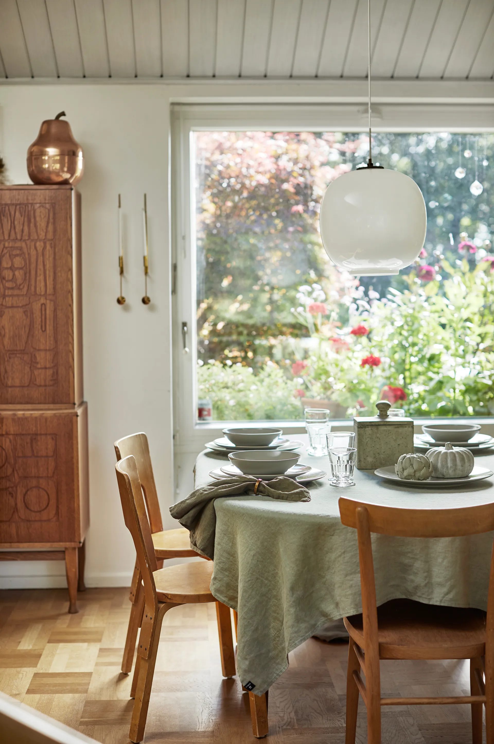 Mantel Sunshine 145x330 cm, Sage Himla