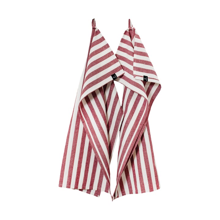 Paño de cocina Bretagne 50x70 cm, 2-pack - Rojo profundo - Himla