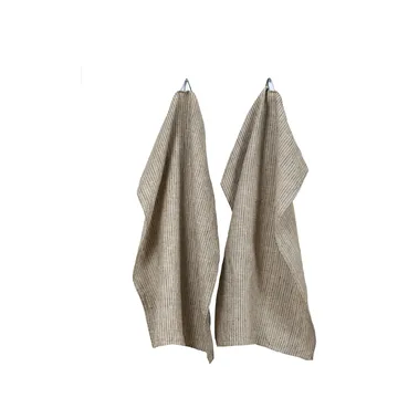 Paño de cocina Linus 50x70 cm set de 2
 - Kohl-natural - Himla