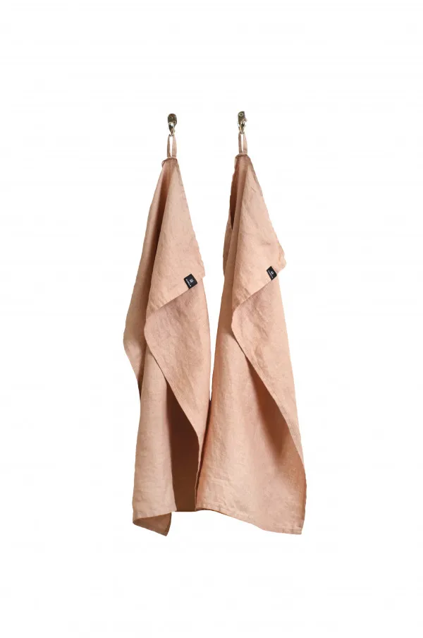 Paños de cocina Sunshine 50x70 cm, 2-pack - Nude - Himla