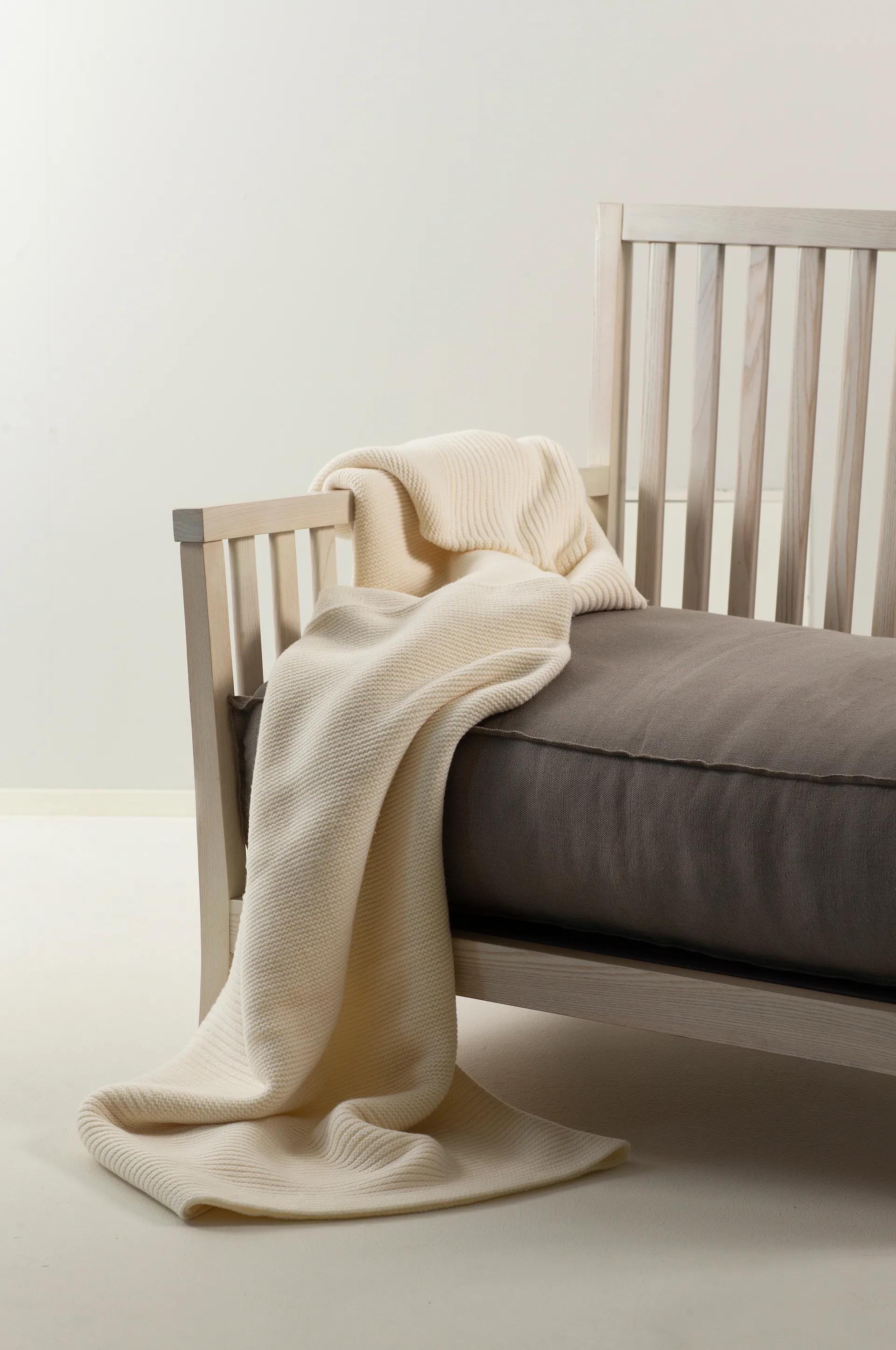 Plaid Avery 130x170 cm, Offwhite Himla