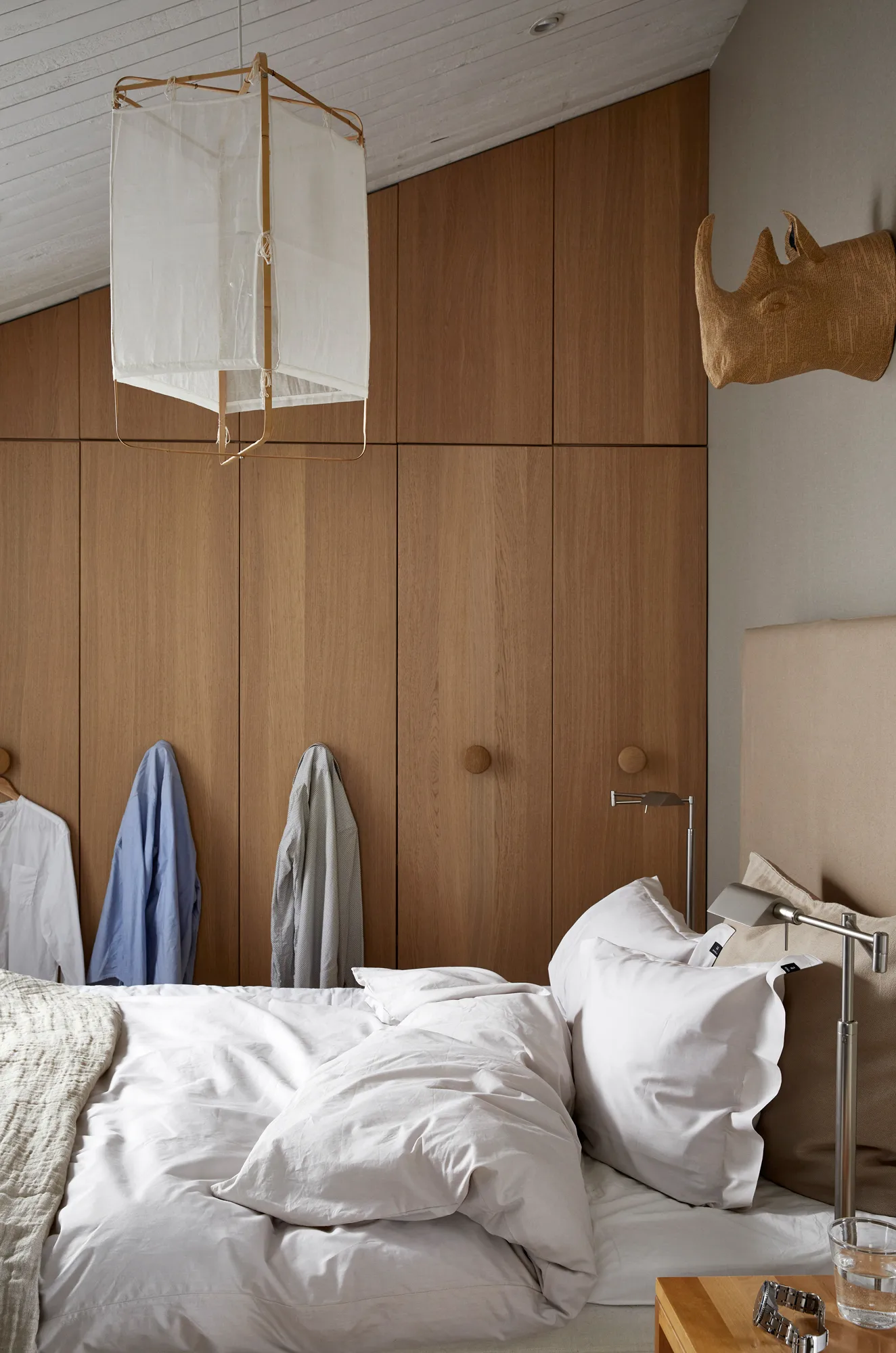 Sábana bajera ajustable Dreamtime 180x200 cm, Blanco Himla