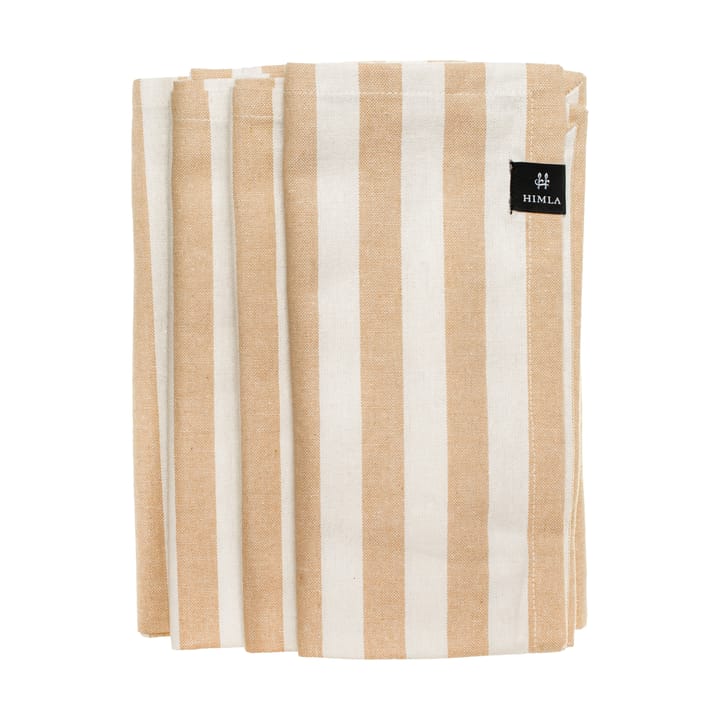 Servilleta de tela Bretagne 50x50 cm, 4-pack - Trigo - Himla