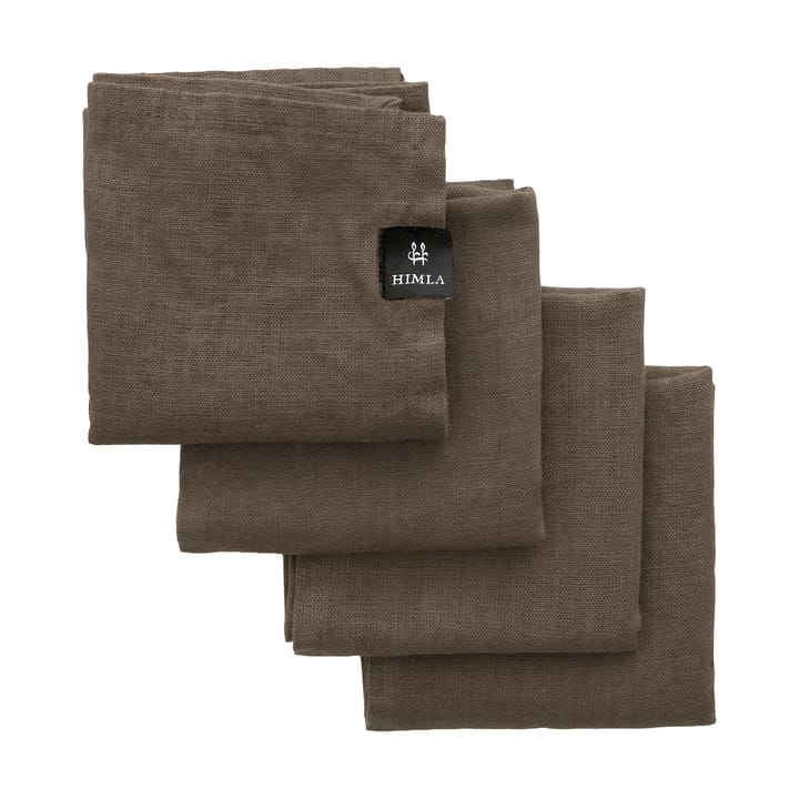 Servilletas Sunshine, 4-pack - Café - Himla