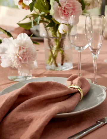 Servilletas Sunshine, 4-pack - Grounded, 45x45 cm - Himla