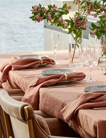 Servilletas Sunshine, 4-pack - Grounded, 45x45 cm - Himla