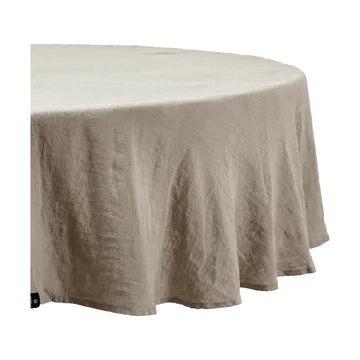 Sunrise mantel redondo de lino - Vintage (gris), Ø220 cm - Himla