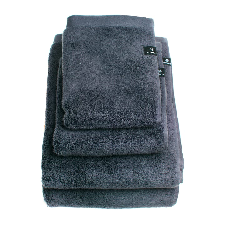 Toalla ecológica Maxime blue shadow, 70x140 cm Himla