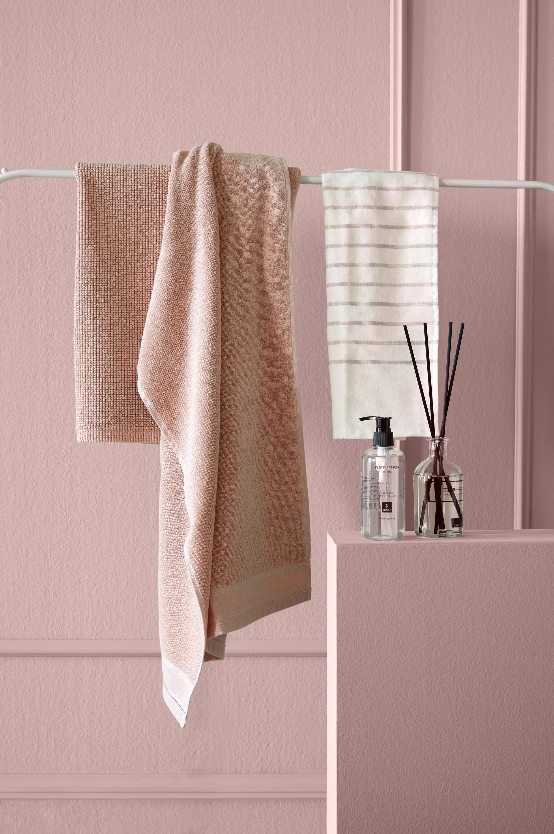 Toalla Lina 100x150 cm, Powder Himla