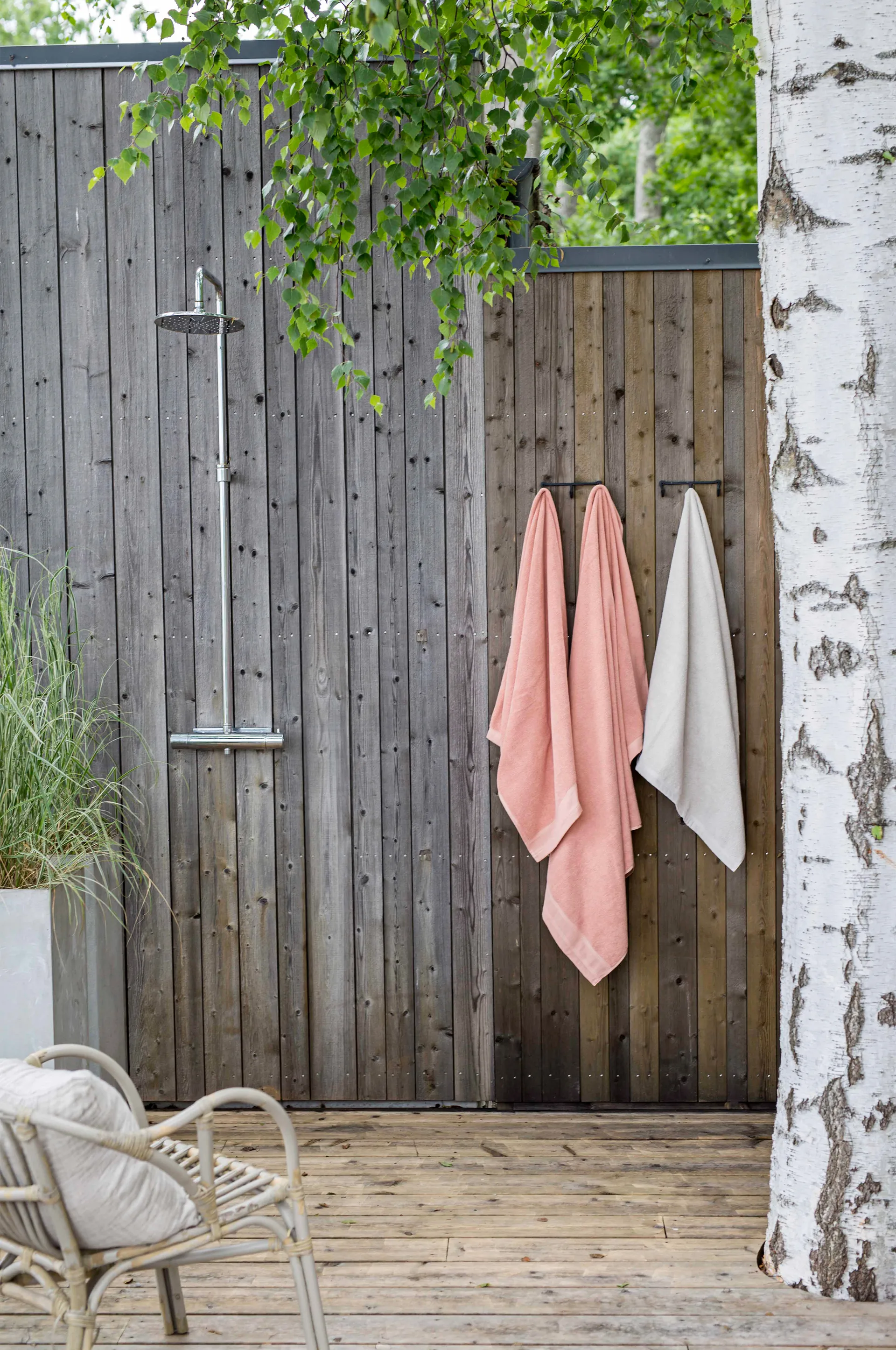 Toalla Lina coral, 50x70 cm Himla