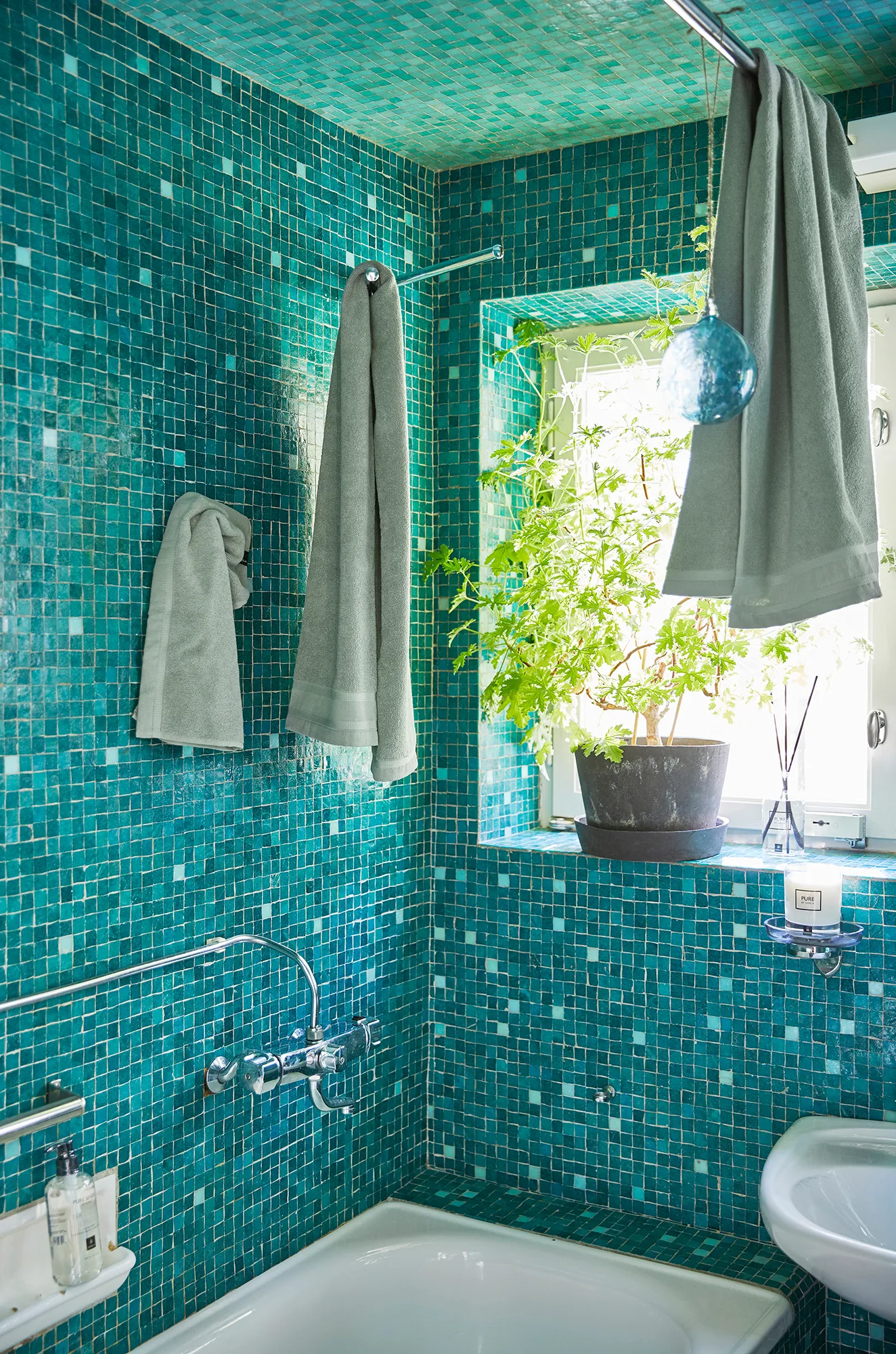 Toalla Lina sage, 70x140 cm Himla