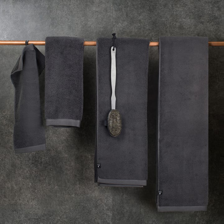 Toalla Maxime ecológica slate, 50x70 cm Himla