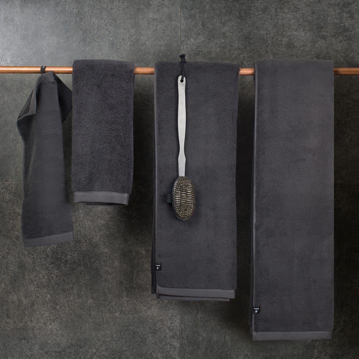 Toalla Maxime ecológica slate, 70x140 cm Himla