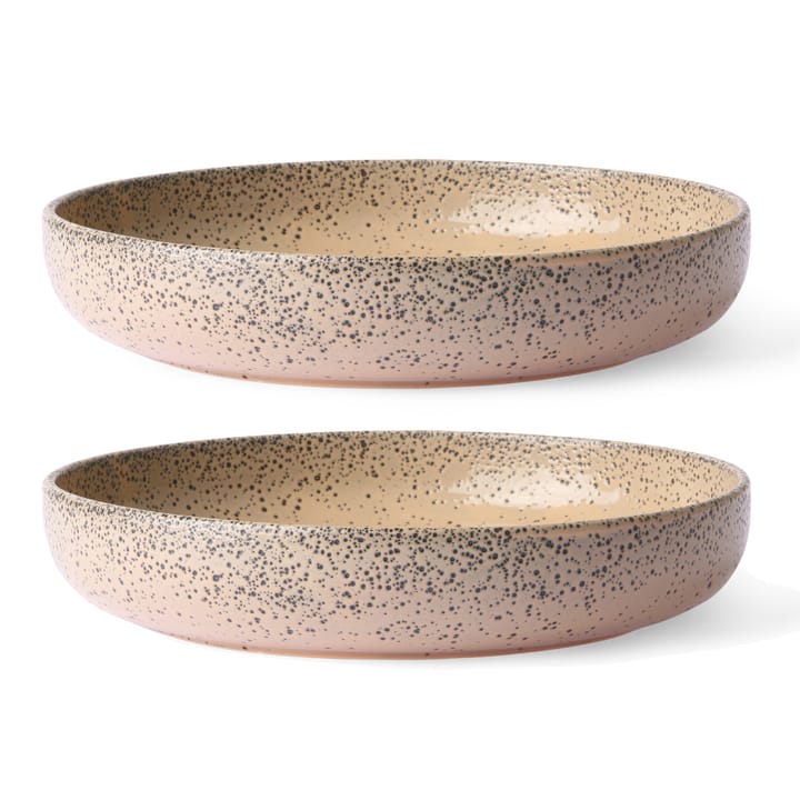 2 Platos hondos Gradient Ø21,5 cm, Taupe HKliving