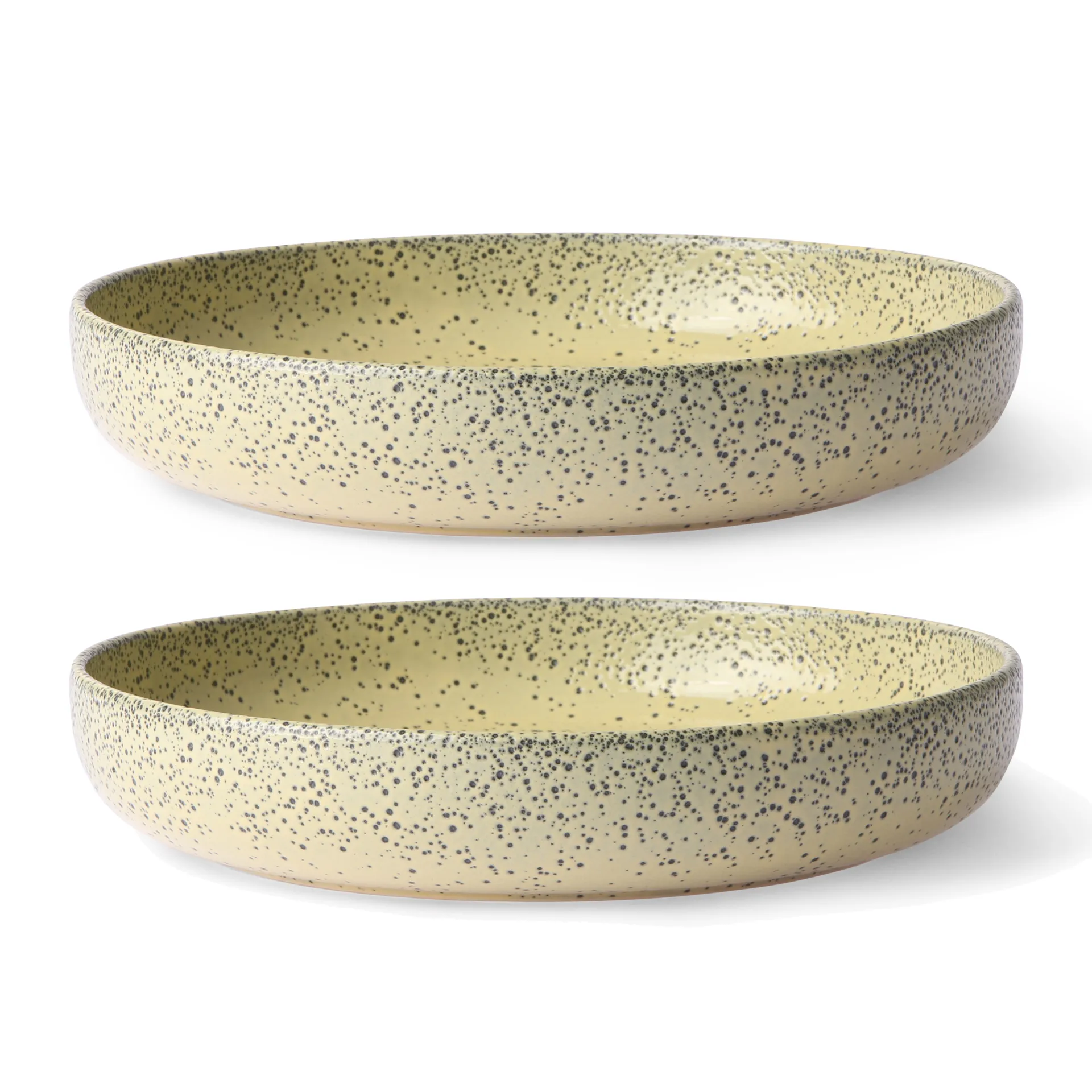 2 Platos hondos Gradient Ø21,5 cm, Yellow HKliving