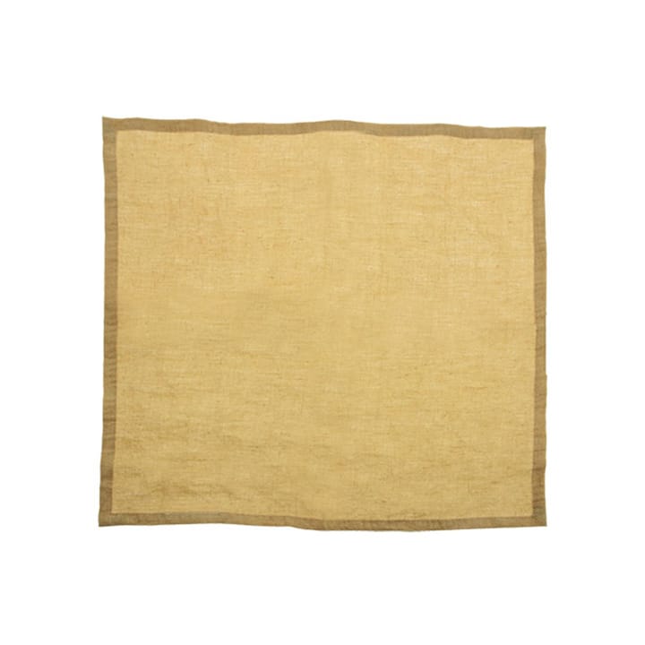 2 Servilletas de lino HKliving, amarillo HKliving