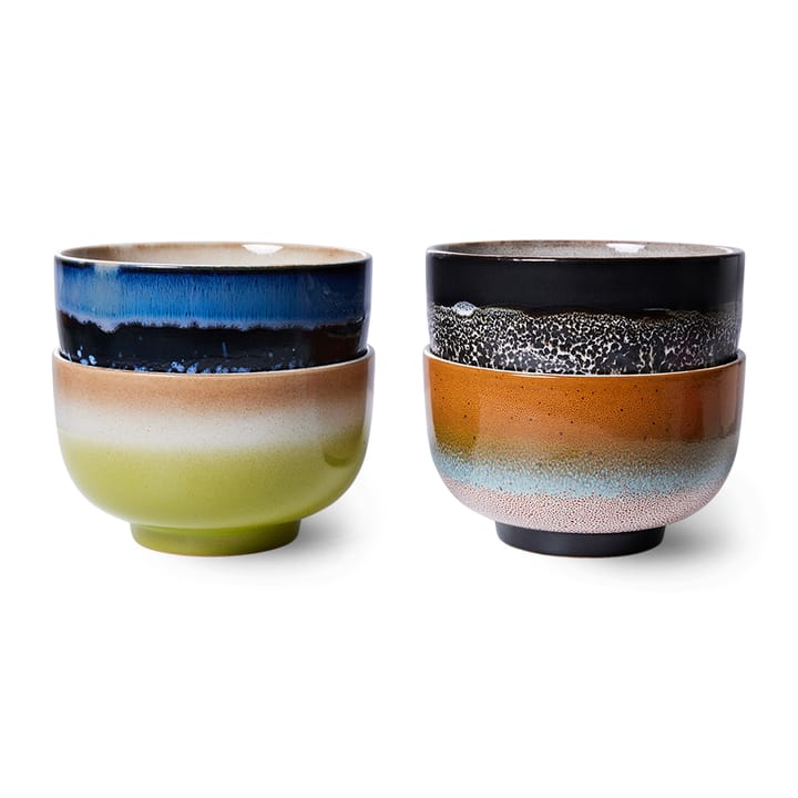 4 Boles 70's Ø13,5 cm, Groovy HKliving
