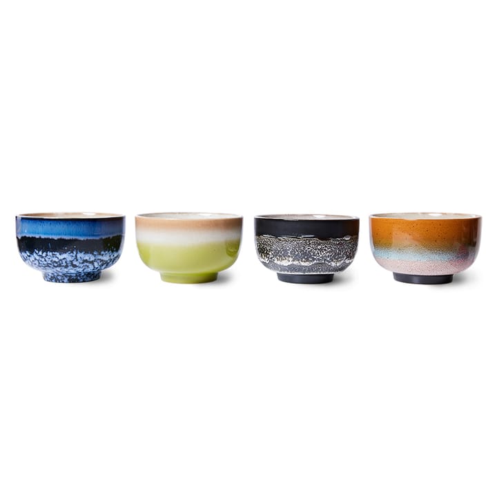 4 Boles 70's Ø13,5 cm, Groovy HKliving
