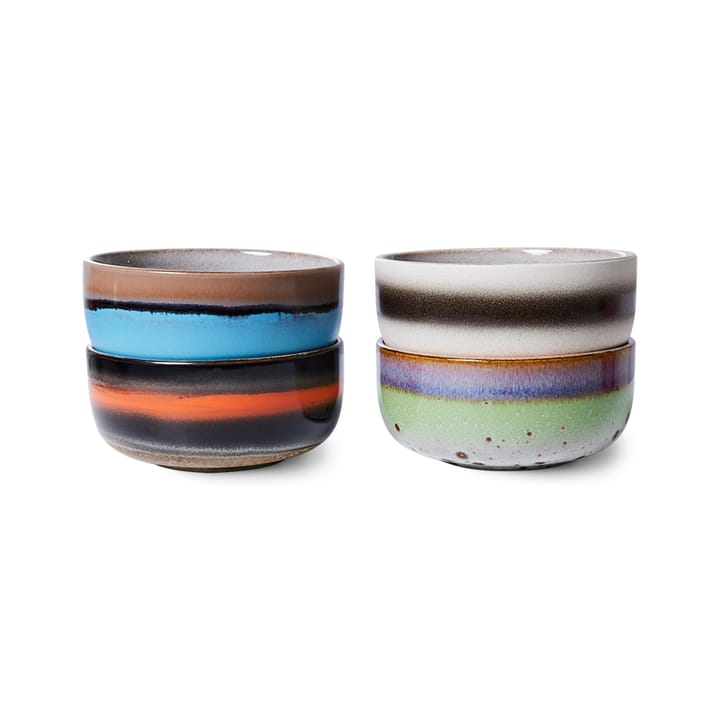4 Boles de postre 70's, Freak out HKliving