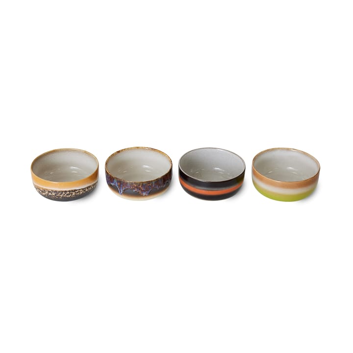 4 Boles de postre 70's, Humus HKliving
