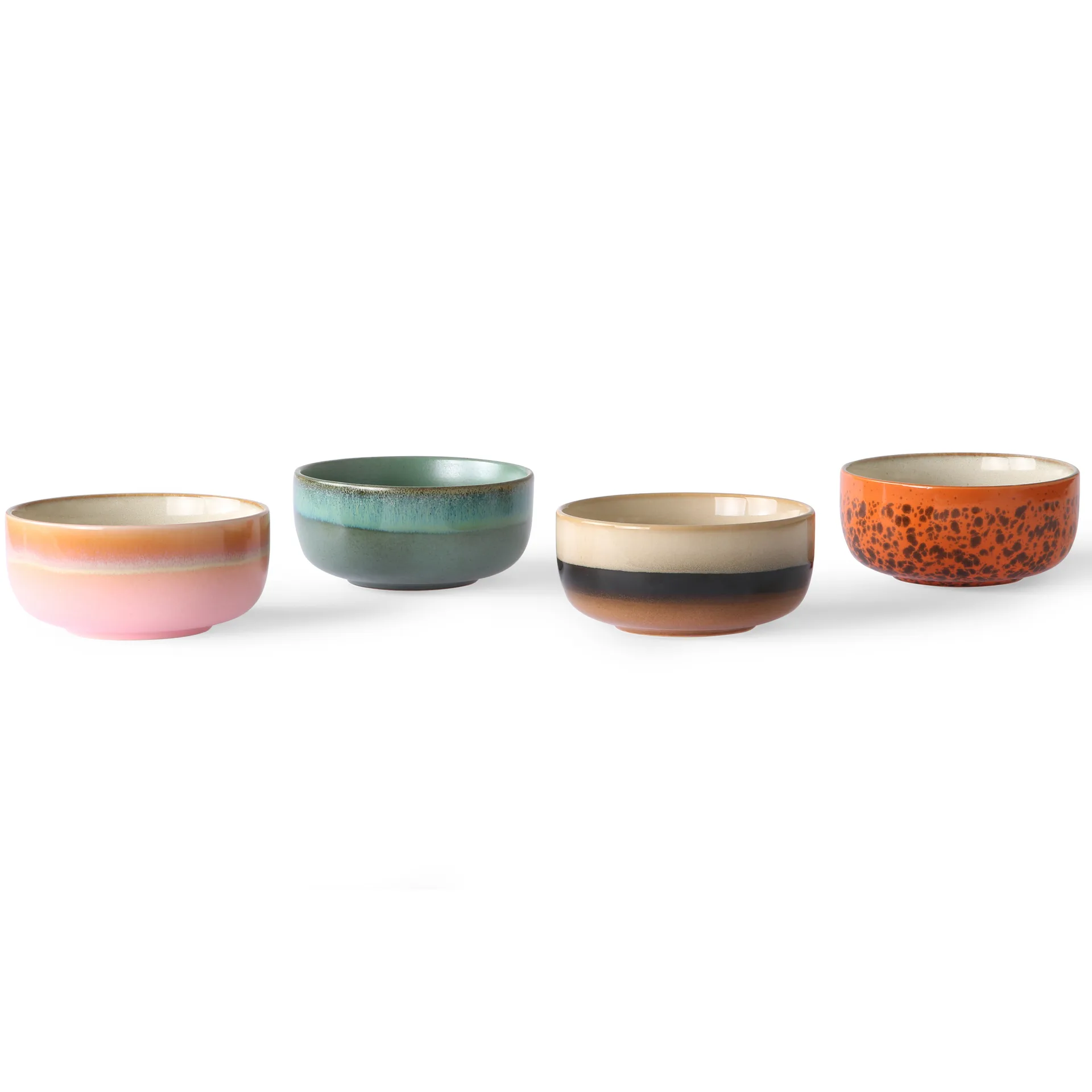 4 Boles de postre 70's, Multi HKliving
