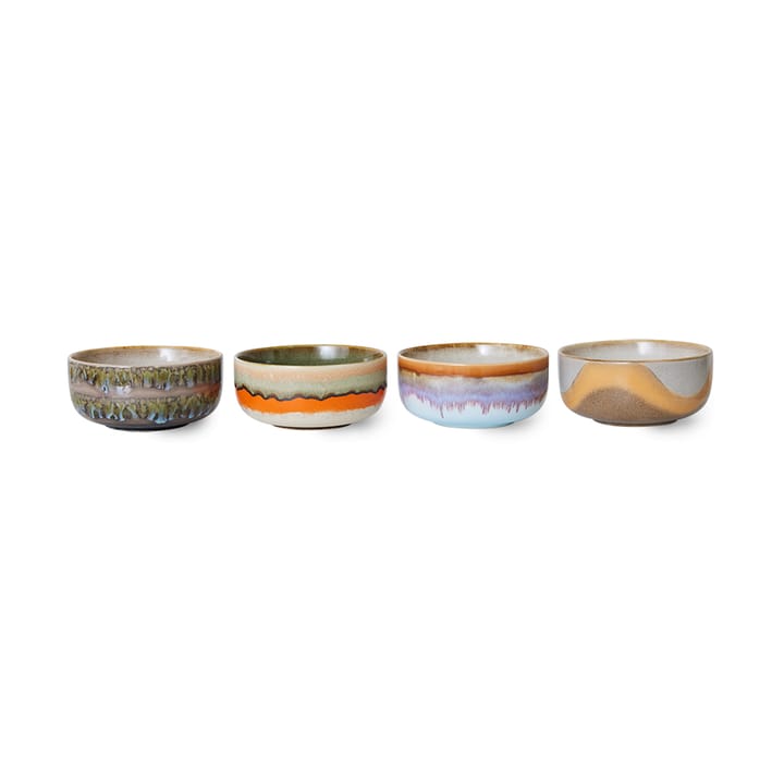 4 Boles de postre 70's - Reef - HKliving