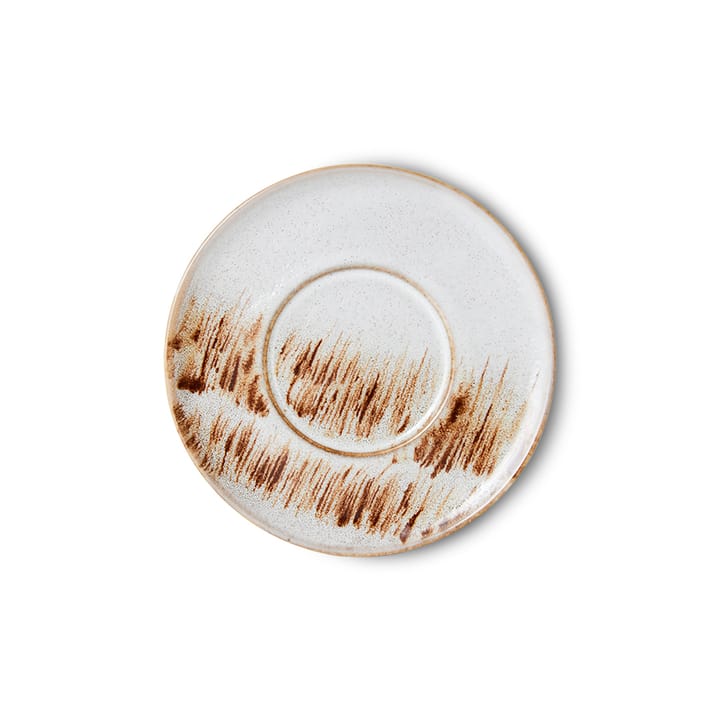 4 Platos de café 70's Ø13 cm, Mutli HKliving